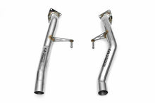 Load image into Gallery viewer, Fabspeed Porsche 957 Turbo / Turbo S Secondary Competition Link Pipes (2008-2010) - FS.POR.957T.CB