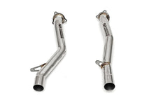 Load image into Gallery viewer, Fabspeed Porsche 958 Turbo / Turbo S Secondary Competition Link Pipes (2011-2014) - FS.POR.958T.CB