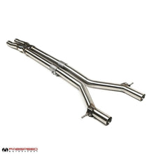 Load image into Gallery viewer, Fabspeed Porsche 970 Panamera Turbo / Turbo S Resonator Bypass X-Pipe (2010-2016) - FS.POR.970T.XP