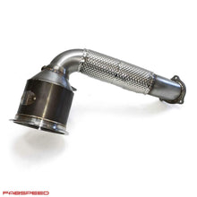Load image into Gallery viewer, Fabspeed Porsche 971 Panamera V6 Primary Sport Catalytic Converter Downpipe (2017+) - FS.POR.971V6.SCDP