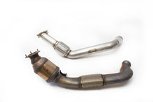 Load image into Gallery viewer, Fabspeed Porsche 971 Panamera V6 Competition Link Pipes (2017+) - FS.POR.971V6.SCB