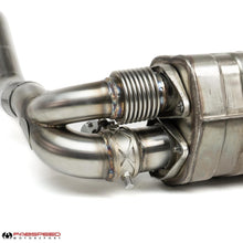 Load image into Gallery viewer, Fabspeed Porsche 981 Cayman GT4 / Spyder Valvetronic GT3 Muffler Conversion Kit - FS.POR.981GT4.GT3CKC
