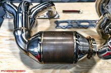 Load image into Gallery viewer, Fabspeed Porsche 991.2 GT3 / GT3 RS Sport Headers with HJS Catalytic Converters - FS.POR.9912GT3.SHDR