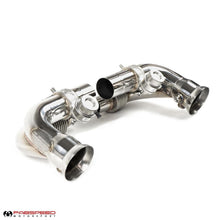 Load image into Gallery viewer, Fabspeed Porsche 991.2 GT3 / GT3 RS Side Muffler Bypass Pipes (2017-2019) - FS.POR.9912GT3.SMBV