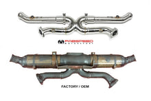Load image into Gallery viewer, Fabspeed Porsche 993 Carrera link comp. X-Pipe (1994-1998)