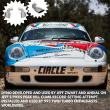 Load image into Gallery viewer, Fabspeed Porsche 993 Twin Turbo Muffler Bypass Pipes with tips (1995-1998) - FS.POR.993T.MBBR