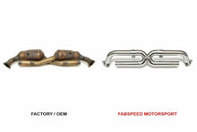 Load image into Gallery viewer, Fabspeed Porsche 996 Carrera Competition Link Pipe X-Pipe (1999-2004) - FS.POR.996.CBX