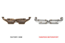 Load image into Gallery viewer, Fabspeed Porsche 996 GT3 link comp. X-Pipe (1999-2005) - FS.POR.996GT3.CBX