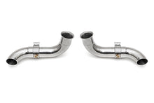Load image into Gallery viewer, Fabspeed Porsche 996 GT3 Competition Muffler Outlets w/ Adjustable Turndowns - FS.POR.996GT3.CMO