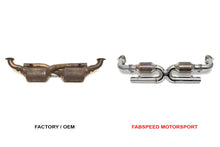 Load image into Gallery viewer, Fabspeed Porsche 996 GT3 Sport Cat X-Pipe (1999-2005) - FS.POR.996GT3.SCX