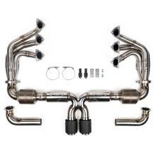 Load image into Gallery viewer, Fabspeed Porsche 992 GT3 / GT3 RS RENNKRAFT® Modular GTLM Exhaust Package (2022+) - FS.POR.992GT3.GTLM.SCCB.CF