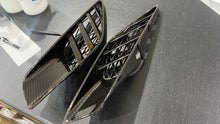 Load image into Gallery viewer, Corvette C7 Stingray Carbon Fiber HydroGraphics Rear Quarter Panel Scoop Vents - Upper