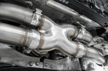 Load image into Gallery viewer, MBRP C8 CORVETTE 3" STAINLESS STEEL CATBACK EXHAUST - QUAD TIPS W/ CARBON FIBER TIPS