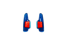 Load image into Gallery viewer, PARAGON C8 CORVETTE PADDLE SHIFTER COVERS - BLUE CARBON FIBER