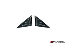 Load image into Gallery viewer, PARAGON C8 CORVETTE CARBON FLASH ANTI-BUFFETING A PILLAR TRIM OVERLAY