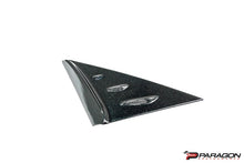 Load image into Gallery viewer, PARAGON C8 CORVETTE CARBON FLASH ANTI-BUFFETING A PILLAR TRIM OVERLAY