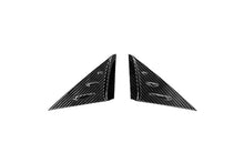Load image into Gallery viewer, PARAGON C8 CORVETTE CARBON FIBER ANTI-BUFFETING A PILLAR TRIM OVERLAY
