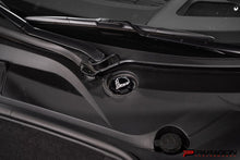 Load image into Gallery viewer, C8 CORVETTE FLAG BILLET BRAKE FLUID CAP COVER - BLACK, BLUE OR RED