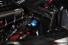 Load image into Gallery viewer, C8 CORVETTE FLAG BILLET OIL CAP COVER - BLACK, BLUE OR RED