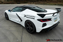 Load image into Gallery viewer, C8 CORVETTE HIGH WING SPOILER - CARBON FLASH