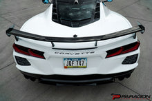 Load image into Gallery viewer, C8 CORVETTE HIGH WING SPOILER - CARBON FLASH