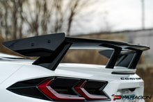 Load image into Gallery viewer, C8 CORVETTE HIGH WING SPOILER - CARBON FLASH