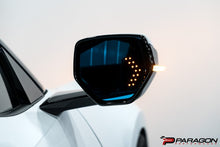 Load image into Gallery viewer, C8 CORVETTE WIDE ANGLE CONVEX MIRRORS WITH TURN SIGNALS, DEFROSTERS, AND BLIND SPOT