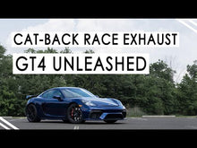 Load and play video in Gallery viewer, Fabspeed Porsche 718 GT4 / GTS / Spyder Lightweight Competition Exhaust System (2020+) - FS.POR.718GT4.LCECE