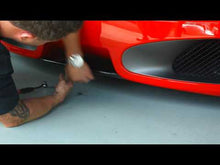 Load and play video in Gallery viewer, Fabspeed Ferrari F430 Carbon Fiber Front Bumper Splitter (2005-2009) - FS.FER.430.CFS