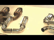 Load and play video in Gallery viewer, Fabspeed Porsche 997 GT2 Supersport 70mm X- Pipe Exhaust System (2008-2009) - FS.POR.997GT2.SSX