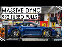 Load and play video in Gallery viewer, Fabspeed Porsche 992 Twin Turbo / Twin Turbo S Sport Catalytic Converters with GT2RS Style Outlets (2021+) - FS.POR.992T.SCGT2