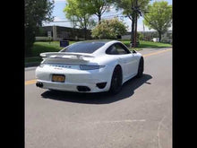 Load and play video in Gallery viewer, Porsche 991 Turbo Competition X-Pipe Exhaust System
