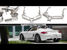 Load and play video in Gallery viewer, Fabspeed Porsche 987.2 Boxster / Cayman TrackTec Conversion Kit (2009-2012) - FS.POR.9872.TTCKVC