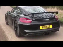 Load and play video in Gallery viewer, Porsche 981 GT4 / Boxster Spyder / Clubsport SOUL Performance Exhaust System