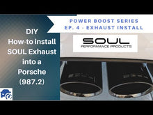 Load and play video in Gallery viewer, Porsche 987.2 Boxster / Cayman SOUL Valved Exhaust System