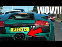 Load and play video in Gallery viewer, Fabspeed Lamborghini Murcielago Supersport X-Pipe Exhaust System (2001-2010) - FS.LAM.MUR640.SSXSC