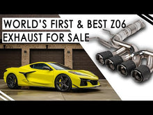 Load and play video in Gallery viewer, Fabspeed Chevrolet Corvette C8 Z06 Titanium Supersport X-Pipe Cat-Back Exhaust System (2023+)