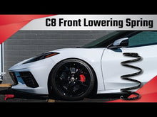 Load and play video in Gallery viewer, C8 CORVETTE LOWERING SPRINGS BY HYPERCO - 1 INCH