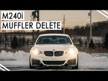 Load and play video in Gallery viewer, BMW M240i (F22) Muffler Bypass Exhaust System (2016+) - FS.BMW.M240.MBP