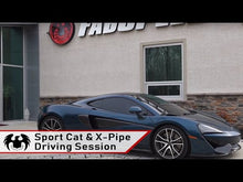 Load and play video in Gallery viewer, Fabspeed McLaren 570S / 570GT / 540C Sport Catalytic Converters - FS.MCL.570S.SC