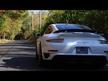 Load and play video in Gallery viewer, Porsche 991 Turbo Competition X-Pipe Exhaust System