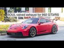 Load and play video in Gallery viewer, Porsche 992 GT3 / GT3 RS SOUL Valved Exhaust System