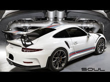 Load and play video in Gallery viewer, Porsche 991 GT3 / GT3 RS / 911R SOUL Modular Competition Exhaust Package