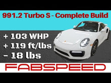 Load and play video in Gallery viewer, Fabspeed Porsche 991.2 Turbo / Turbo S Sport Headers (2017-2020)