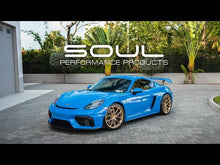 Load and play video in Gallery viewer, Porsche 718 GT4 / Spyder / GTS 4.0L SOUL Race Exhaust System