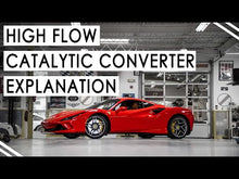 Load and play video in Gallery viewer, Fabspeed Ferrari F8 Tributo Sport Catalytic Converters (2020+) - FS.FER.F8.SC