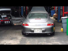 Load and play video in Gallery viewer, Fabspeed Porsche 996 Carrera Muffler Bypass Pipes (1999-2004) - FS.POR.996.MB