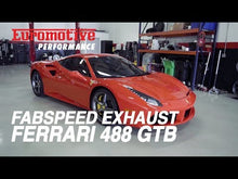 Load and play video in Gallery viewer, Fabspeed Ferrari 488 GTB/Spider Valvetronic Dual Tone Exhaust System