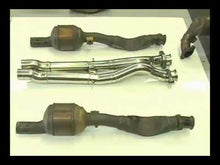 Load and play video in Gallery viewer, Fabspeed Maserati GT Coupe/Spyder/Gransport Resonator Bypass X-Pipe (2002-2007) - FS.MAS.CS.XP