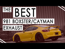 Load and play video in Gallery viewer, Fabspeed Porsche 981 Boxster/Cayman Valvetronic Exhaust System - FS.POR.981.VLVVP